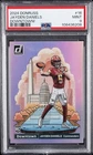 2024 PANINI DONRUSS DOWNTOWN! #16 JAYDEN DANIELS ROOKIE RC PSA 9