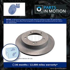 Image of 2x Brake Discs Pair Solid fits SUZUKI SAMURAI SJ413 1.3 Front 88 to 04 G13BA Set