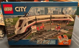 Lego City 60051 High-Speed Passenger Train W/Power Functions & Track Retired