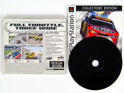 NASCAR Thunder 2002 Sony PlayStation 1, 2002 PS1 Complete Collectors Edition