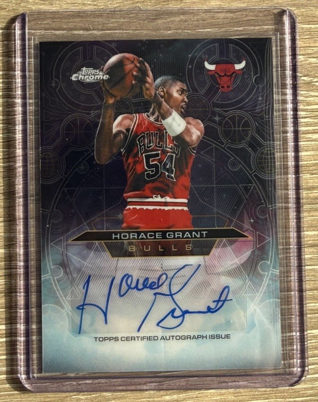2025-26 Topps Chrome Update Horace Grant Chromographs AUTO #CH-HG