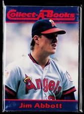 Jim Abbott - 1990 Collect-A-Books #27 - California Angels