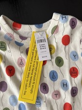 Monica  Andy Unisex Kids Birthday Balloon Lounge Set 2 Piece Size 6 Years