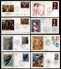 1973-2008 France, Niger, Stock of Art Exhibition Commemorative FDC Covers #17