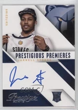 2014-15 Prestige Prestigious Premieres Signatures Jarnell Stokes Rookie Auto RC