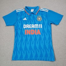 India National Cricket Team Jersey Men Medium Adidas 2023 Dream 11 Authentic
