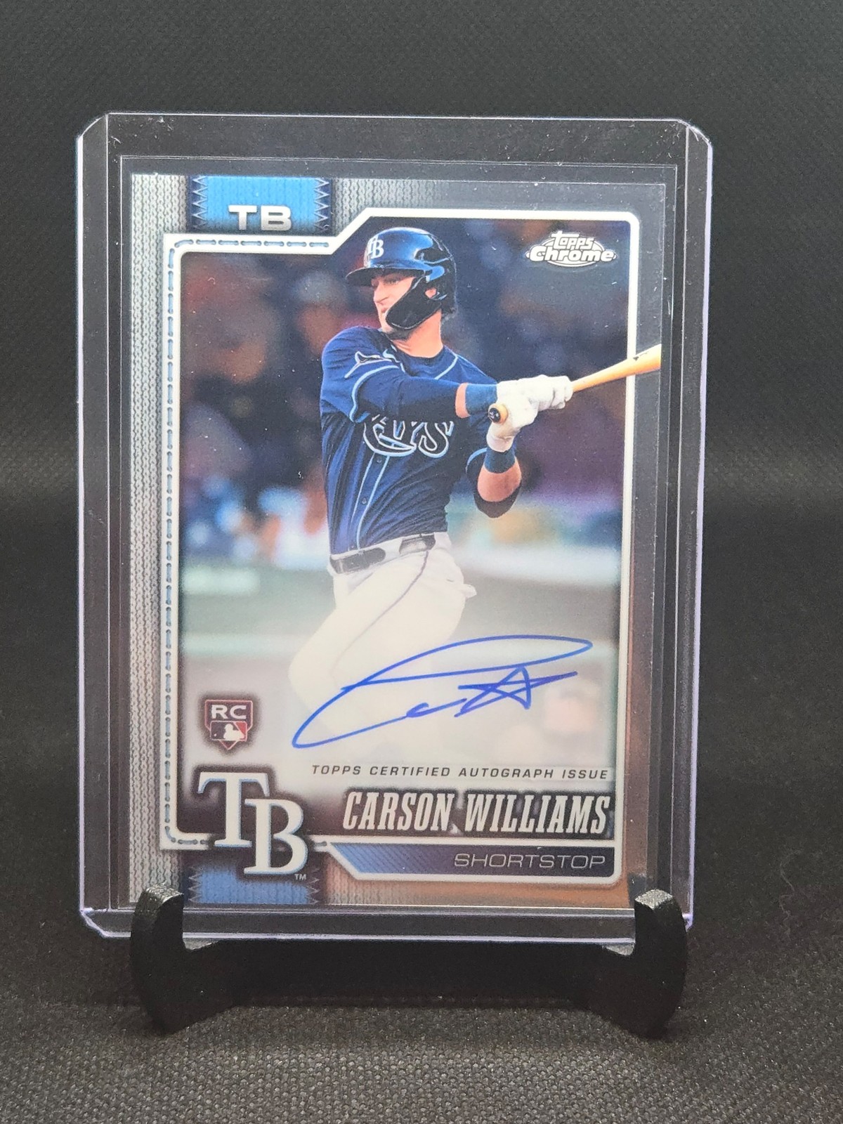 2026 Topps Chrome #RA-CWS Carson Williams Rookie Autographs