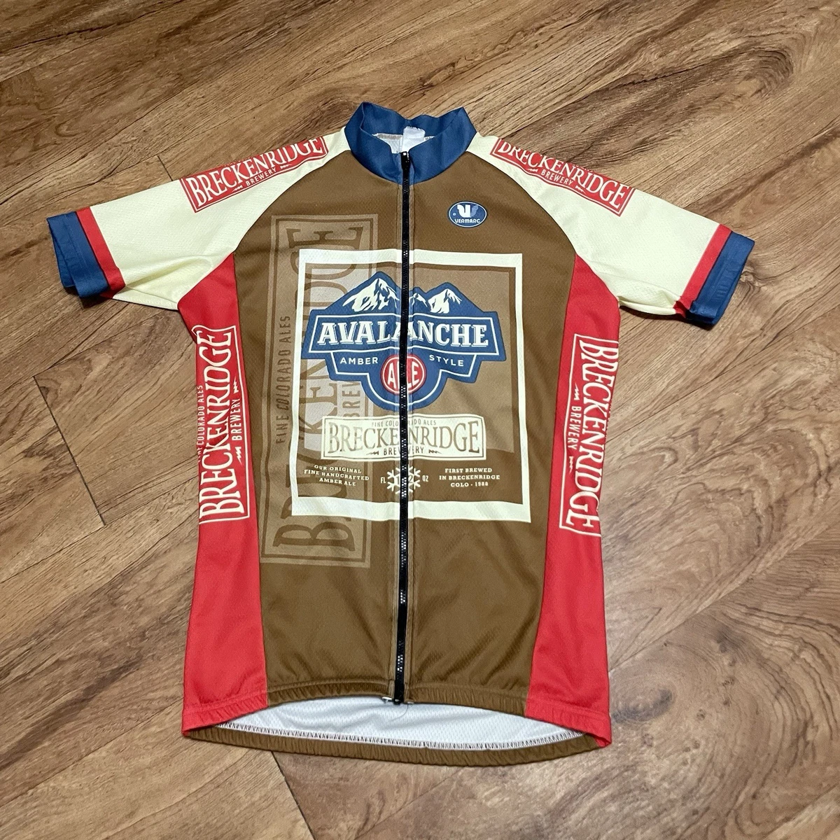 Maillot Cyclisme Vintage Vermarc Real Taille L - Jersey Vélo Homme Occasion