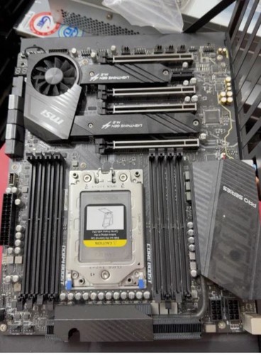 MSI TRX40 PRO 10G supports 3960X 3970X 3990X CPU MSI AMD motherboard