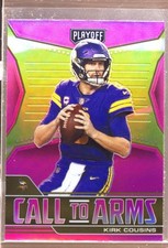 2021 Playoff Kirk Cousins #CA-KCO Vikings Call to Arms Pink