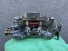 Edelbrock Carburetor 1405 Performer Series Rebuilt 600 Cfm Made In U.s.a.