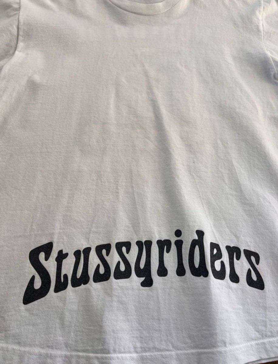 Vintage Stussy CUSTOMADE No.3 Chapter T Shirt USA Made Skull