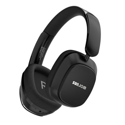 Remix 130H Playtime Wireless Over-Ear Headphones, ANC/ENC Active Noise Black