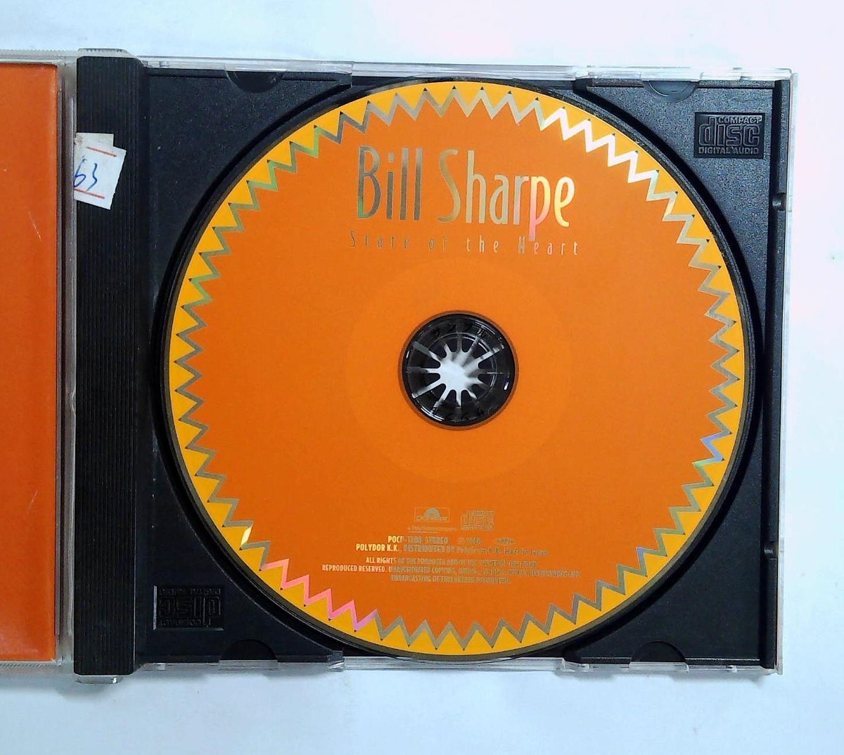 Bill Sharpe – State Of The Heart POCP-7288 JAPAN CD OBI | eBay
