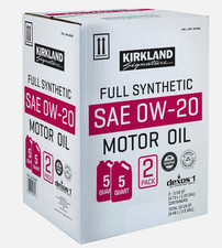 Kirkland Signature 0W-20 Full Synthetic Motor Oil 5-quart, 2-pack 40.79 per gallon