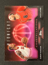 DeMar DeRozan Zach Lavine 2023-24 Topps Midnight Constellations Twilight /99