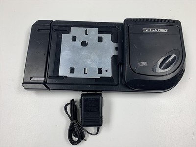 Sega CD Model 2 Console MK-4102 w/ Extension Plate & OEM Power Supply