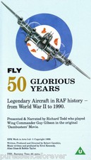 50 GLORIOUS YEARS: LEGENDARY AIRCRAFT IN RAF HISTORY PART 1 PAL VHS Video 
