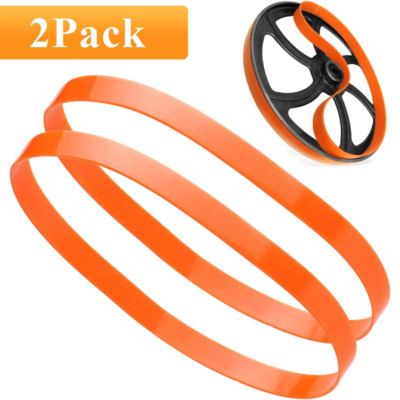2PCS 14×1×1/8'' Urethane Band Saw Tires for Craftsman 3AD92501, Delta 905145 More