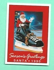 (1) SANTA CLAUSE  1990-91 OHL # NO OHL COMMISSIONER  NM+  CARD (I5539)