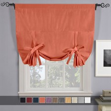 Soho Triple-Pass Thermal Insulated Blackout Curtain Rod Pocket - Tie Up Shade