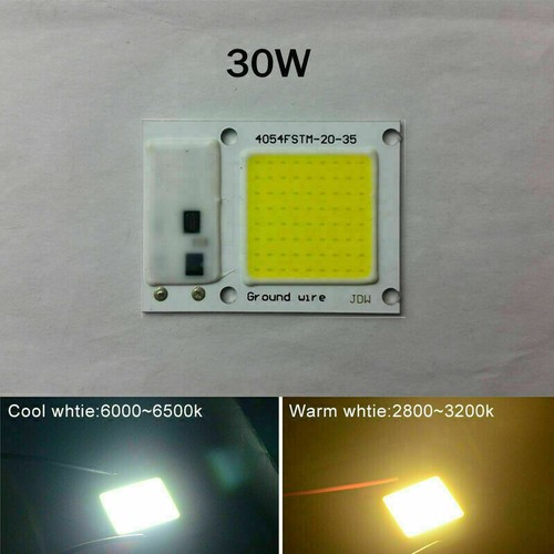 chip led 220v 10w 30w 50w 20w COB Alta potenza SMD AC 230V lampada luce bianca - Picture 6 of 9