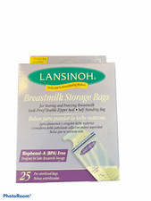 Lansinoh Breastmilk Storage Bags 25 count BPA Free Pre Sterilized NEW