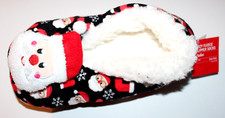 Ladies' Christmas Holiday Socks Santa Mittens  Snowflakes Fleece Slipper Socks