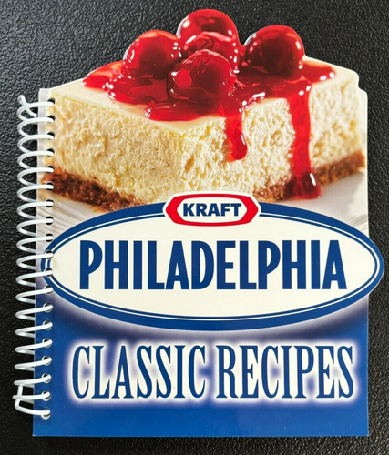 Kraft Philadelphia Classic Recipes Cookbook - Spiral - New - 第 1/1 張圖片