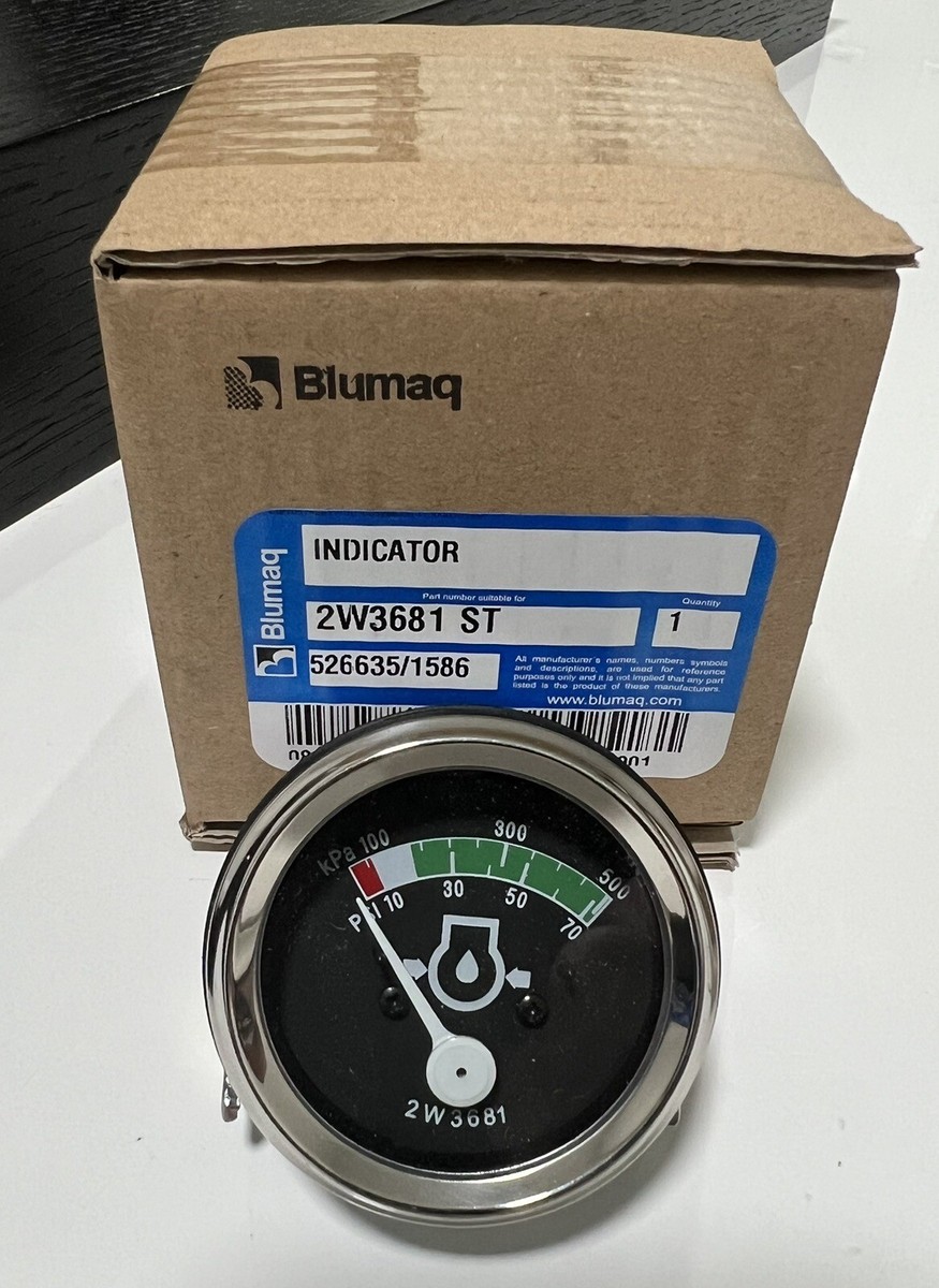 CTP Aftermarket Pressure Indicator 2660889 - Fits Caterpillar 2W3687, SR4, RM-250C, RM-350, RM-350B, C9