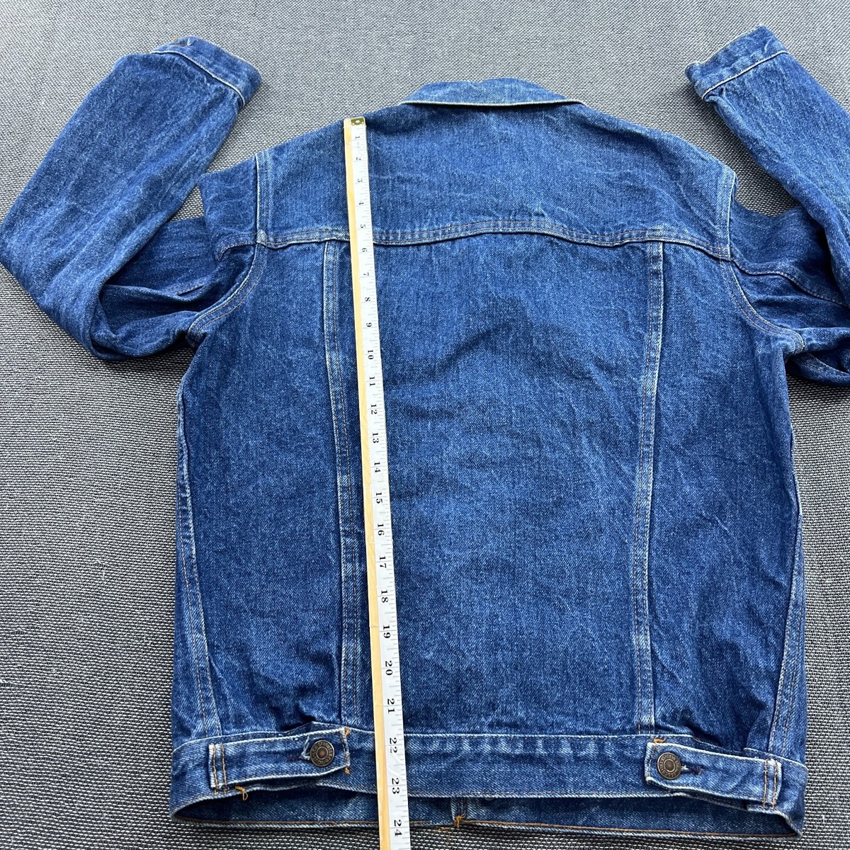 Vintage LEVIS France 70s 80s 70500 Mens Denim Jacket Medium Blue