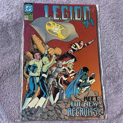 L.E.G.I.O.N. '91 #32 DC Comics Oct 1991 The New Recruits Legion