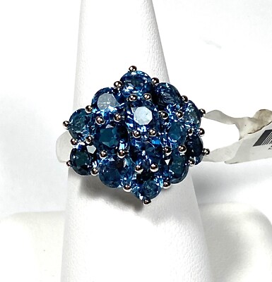 Diamond Ring Jtv London Blue Topaz Rings London Blue Topaz
