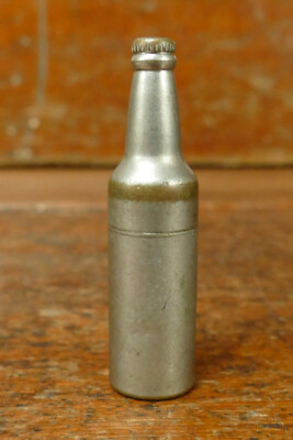 Vintage Bottle Cigarette Lighter, KEM Inc. - Figural Bottle Shaped Lighter 