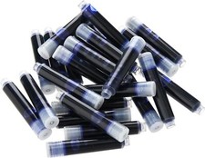 Cartucce inchiostro stilografica universale nero o blu professionale ufficio scuola