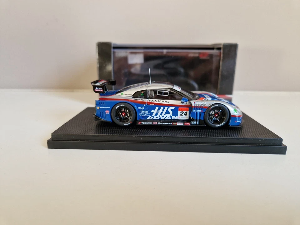 Ebbro 1/43 Kondo Nissan GT-R Oliveira/Yasuda - Fuji, Super Gt 2010 - 44444 - Immagine 3 di 4