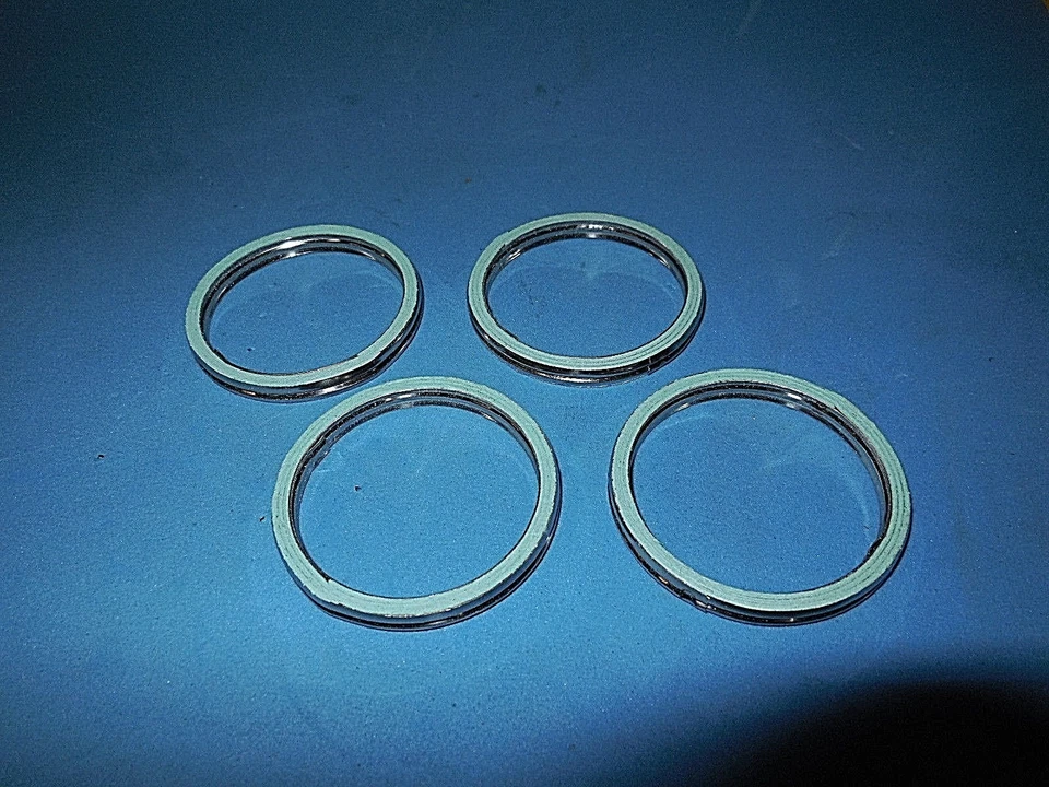 4x JUNTAS DE ESCAPE TURBO GSXR750 GSXR1100 GS550 GS650 XN85D Early Foto 2 de 4