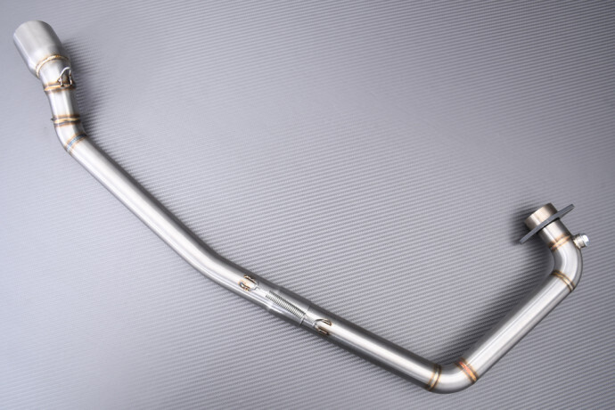Collecteur d'échappement en inox pour Suzuki GSX-S 125 WDL0 2017-2024