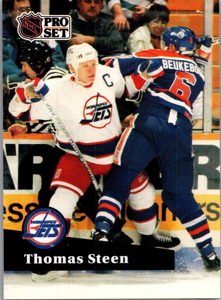 1991-92 NHL Pro Set - French #271 Thomas Steen | eBay