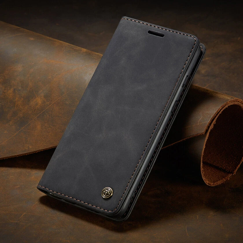 Slim Leather Case Cover for OnePlus 11/Nord/8T/7/8 Pro Magnetic Card Flip Wallet - Image 3 of 4
