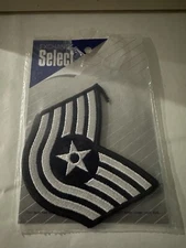 Af6wn AAFES Tech Sgt Blue Small  Patch