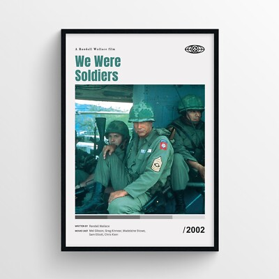#ad We Were Soldiers Movie Poster Print Wall Art Unframed $17.95