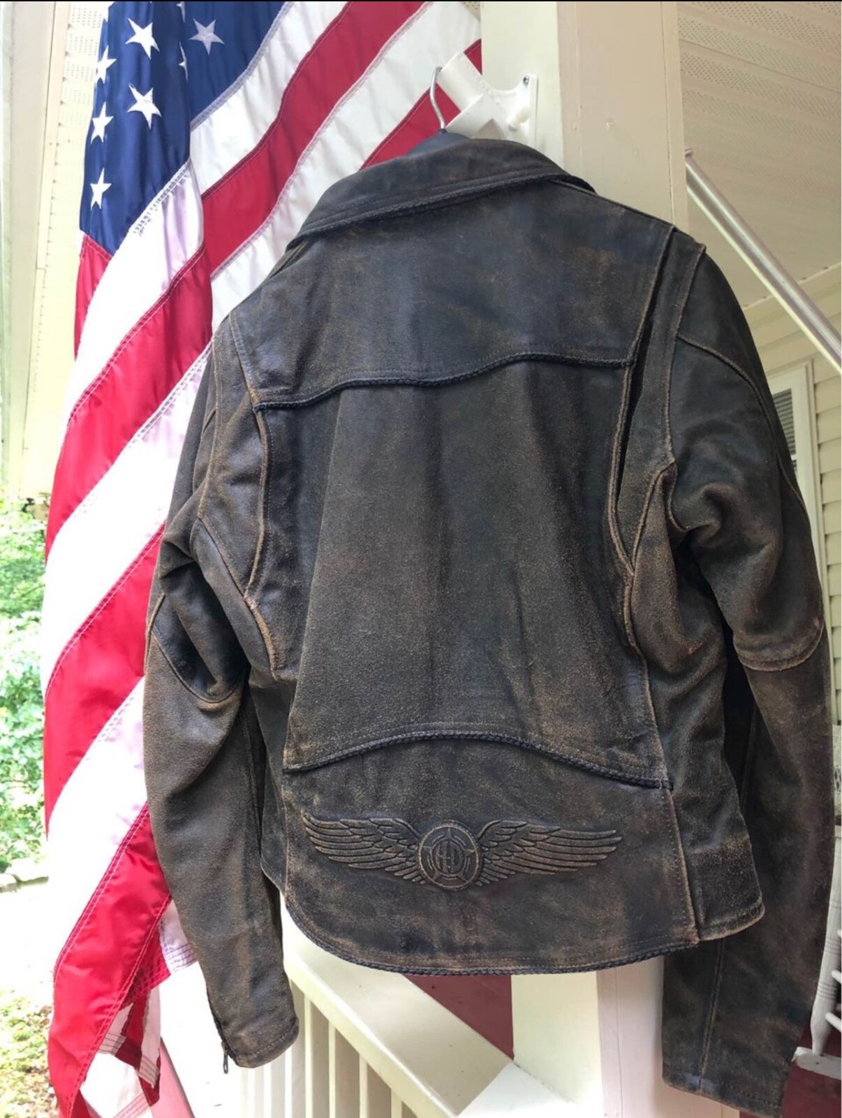 leather Harley Davidson jacket eBay