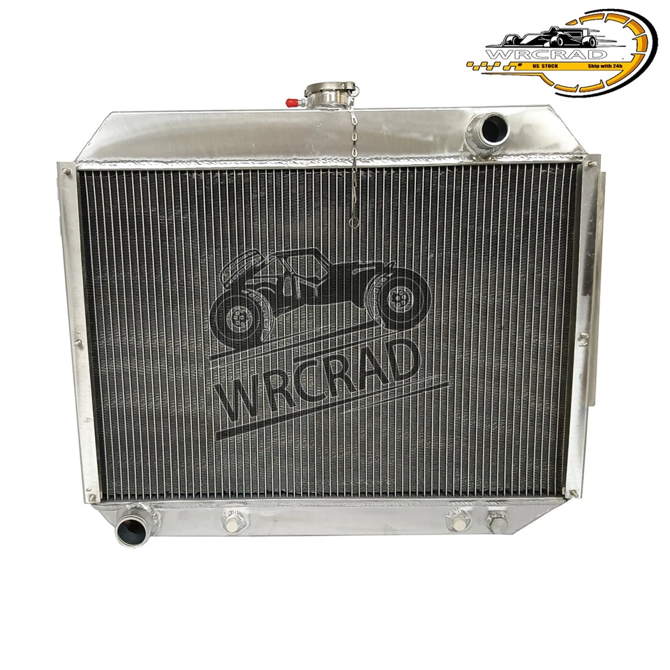 Radiador de aluminio para Dodge Monaco Polara 1966-1970 1967 1968 1969 7,2 L V8 332 Foto 2 de 4