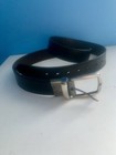 Columbia Men's Black Leather Belt Size XL 42-44