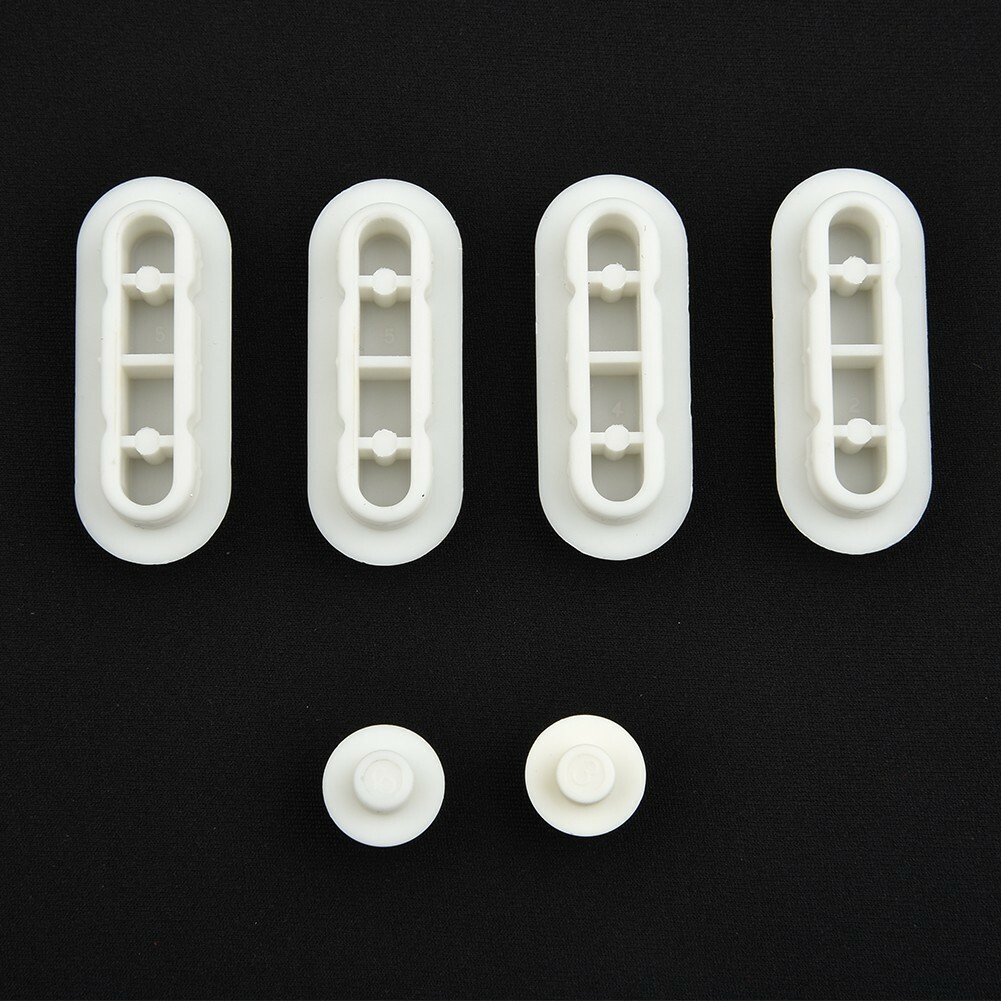 White Toilet Seat Buffers Bumpers Replacement Pads White Stop Bumper