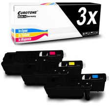 3x Cartridge Alternative F R Epson Aculaser C1700 C1750N With Per Ca. 2.000 Side