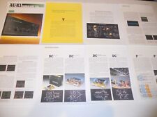 Sansui 1979 Brochure AU-X1 Ultimate Amplifier 11 Pgs, Info+Specs, Articles