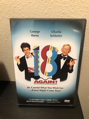18 AGAIN! DVD George Burns Charlie Schlatter Red Buttons Pauly