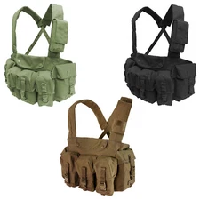 Condor CR 7 Pocket Padded 5.56/.223 Chest Rig Hunting Range Adjustable Tactical 